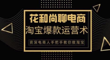 花和尚天猫淘宝爆款运营实操技术系列课