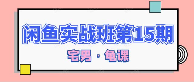 龟课闲鱼无货源电商课程第15期