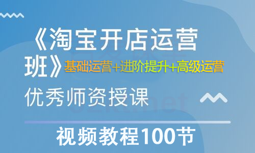 淘宝开店教程100节课