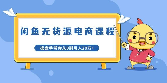 龟课·闲鱼无货源电商课程第20期课程视频