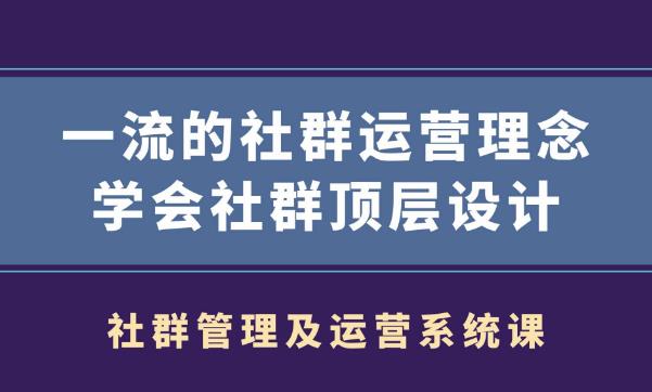 村西边老王社群管理及运营系统课